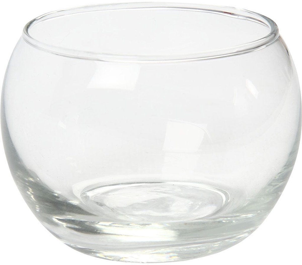 Glazen Waxinelicht Bol 8 cm