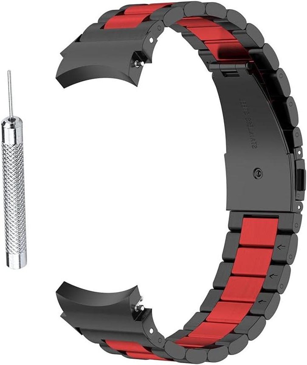 Roestvrij stalen band voor Galaxy Watch, vervangende polsband voor horloge - 40-44-46-42 mm