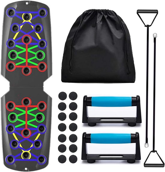 FlexBoard™ - Multifunctioneel opvouwbaar push-up bord set