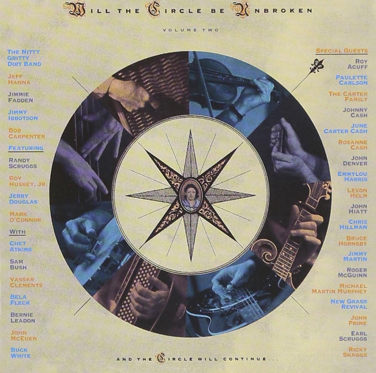 Muziekalbum: Will The Circle Be Unbroken - Country Folk Klassieker op CD