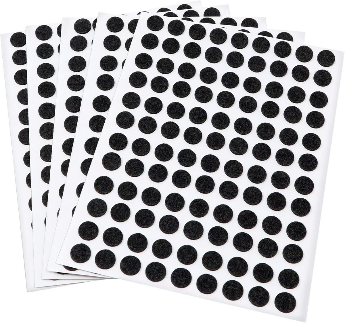 Vilten Doppen - Meubelbeschermers - Meubels Beschermen - Extra Dun - 540 Stuks - Zwart