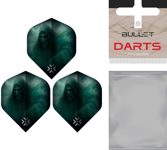 Bullet Shadow NO2 - Dart Flights van Bullet — afbeelding 2
