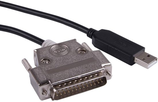 Adapter Usb Naar R232 USB naar RS232 Serieel Adapter Kabel met DB25 Mannelijke Connector voor ...