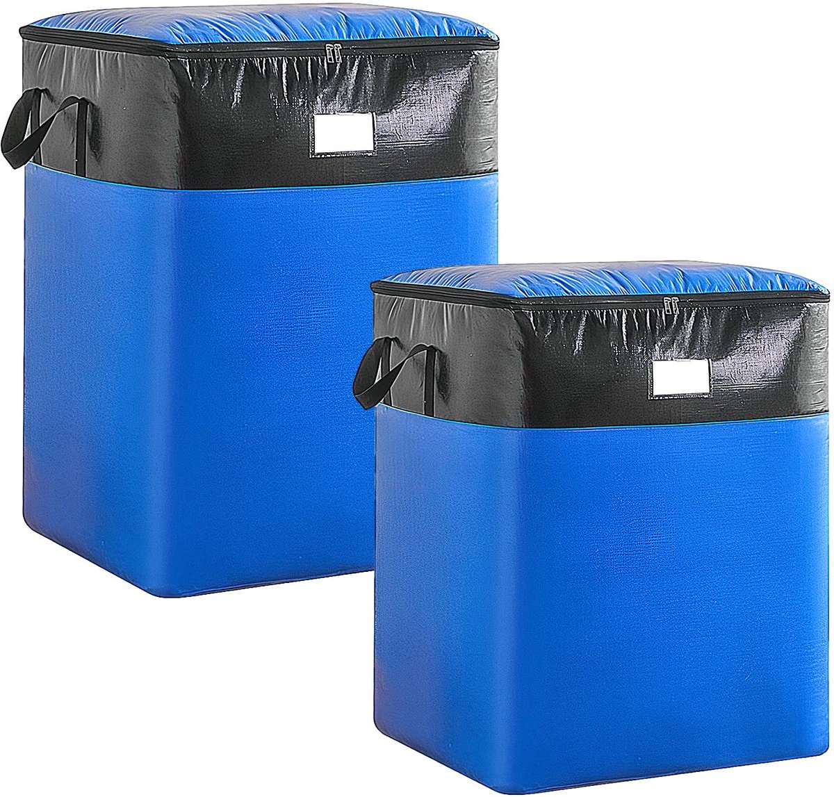 Unyqoos® Ruime en stevige opbergtassen met ritsen voor kleding en verhuizing