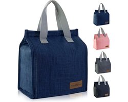 Geïsoleerde Lekvrije Lunchtas voor Volwassenen - Herbruikbare Koeltas voor Werk en Onderweg