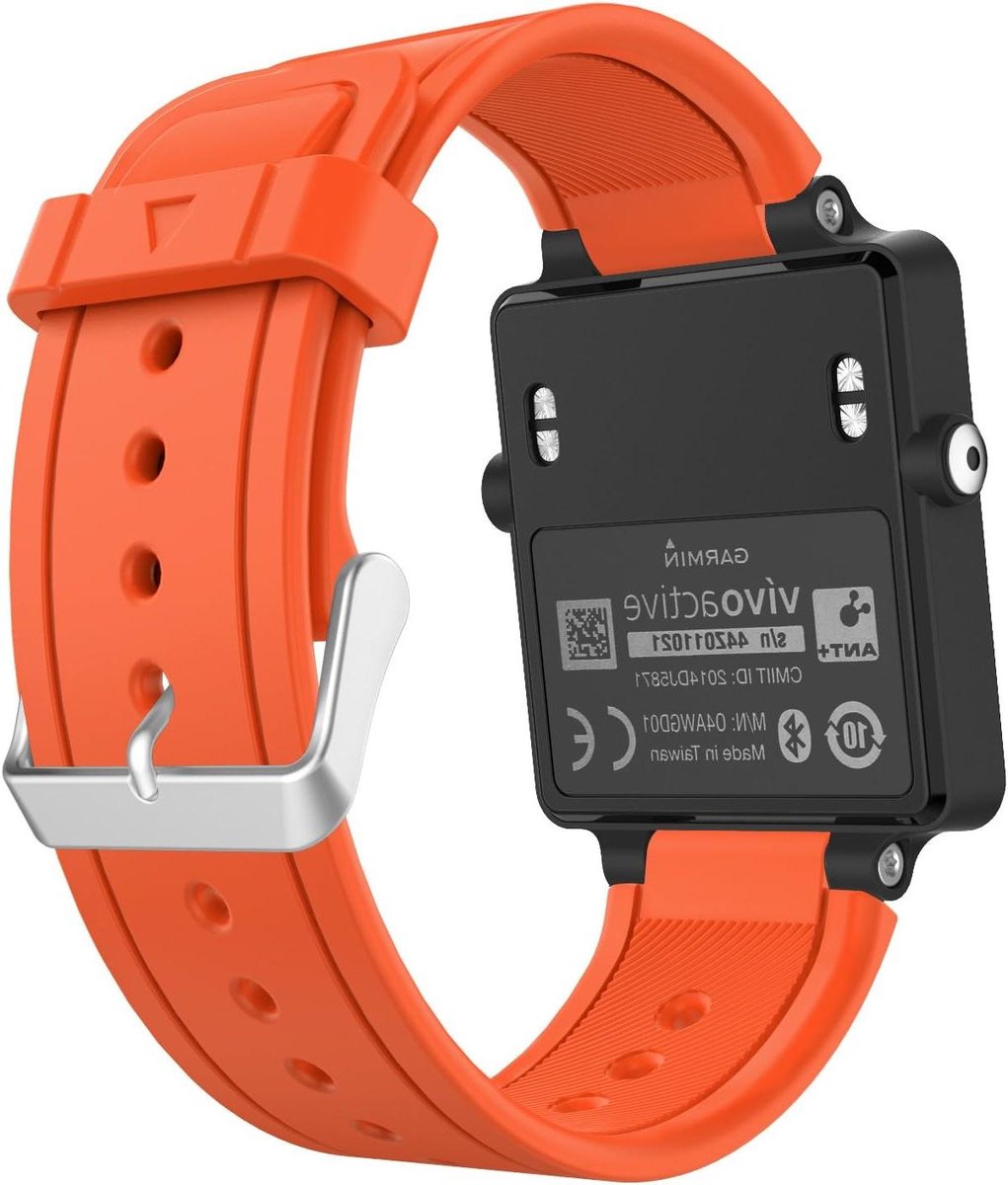 Silicone Vervangende Bandjes met Metalen Sluiting voor Sport Horloge.