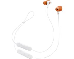 JBL Endurance Run 3 Wireless (3 BT) - Draadloze Sport Oordopjes - Oortjes - Bluetooth - In ear - Kabel tussen oordopjes - 25 uur batterij - IP65 - Magnetische Oordopjes - Hardlopen & Fitness - Wit