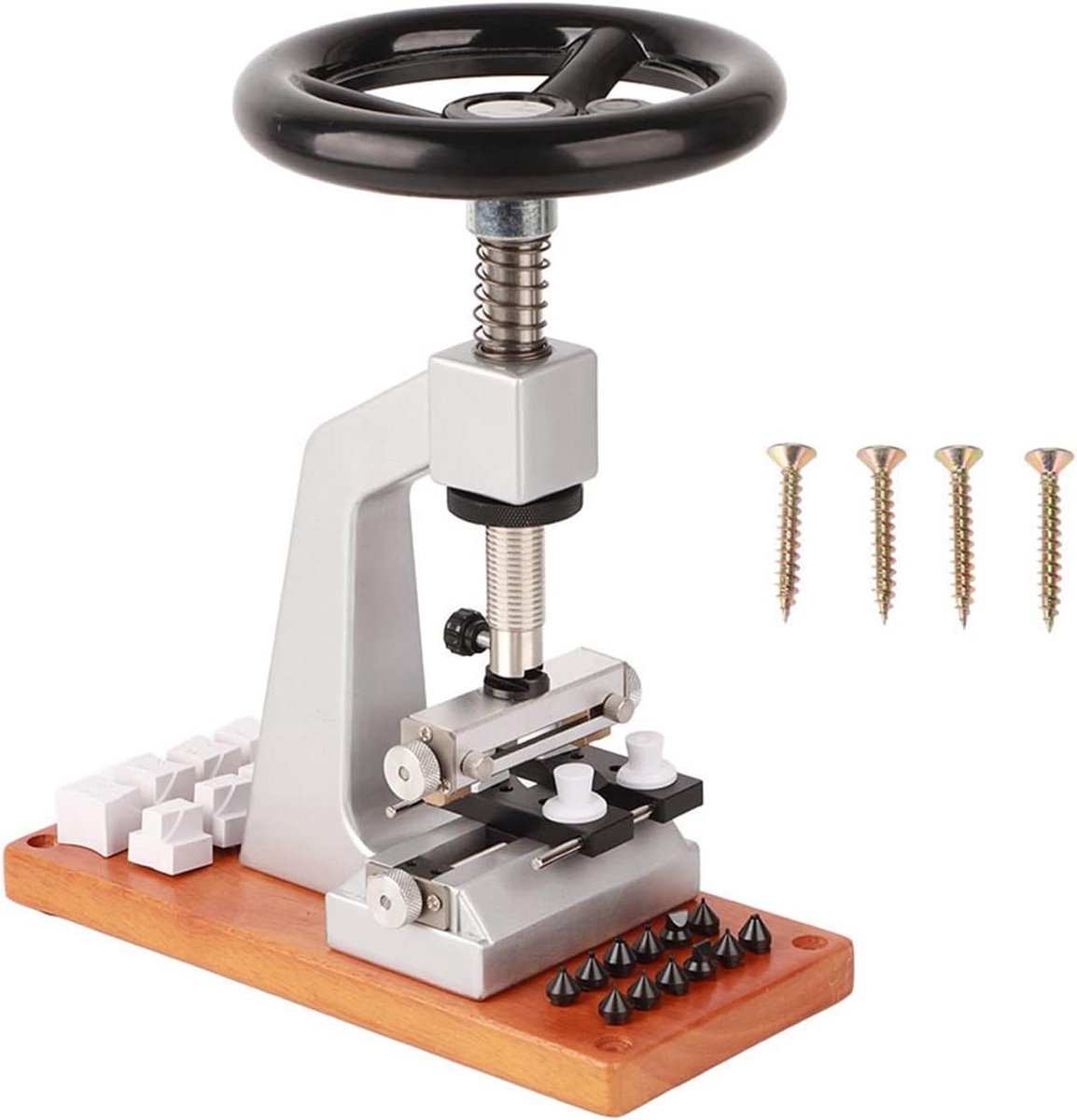 Opener voor horlogekasten met metalen voet - Horloge reparatie gereedschap - Universele horlogekast opener