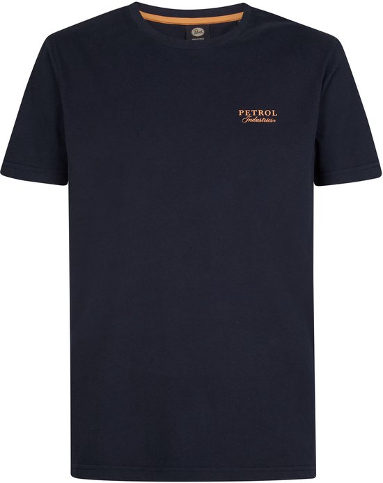 Petrol Industries - Heren T-shirt met print Centella - Blauw - Maat XL