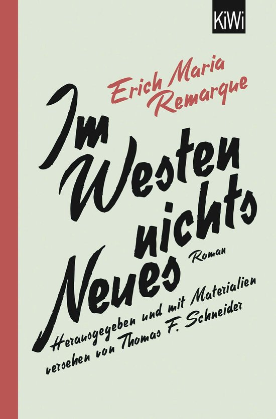 Im Westen nichts Neues - cover