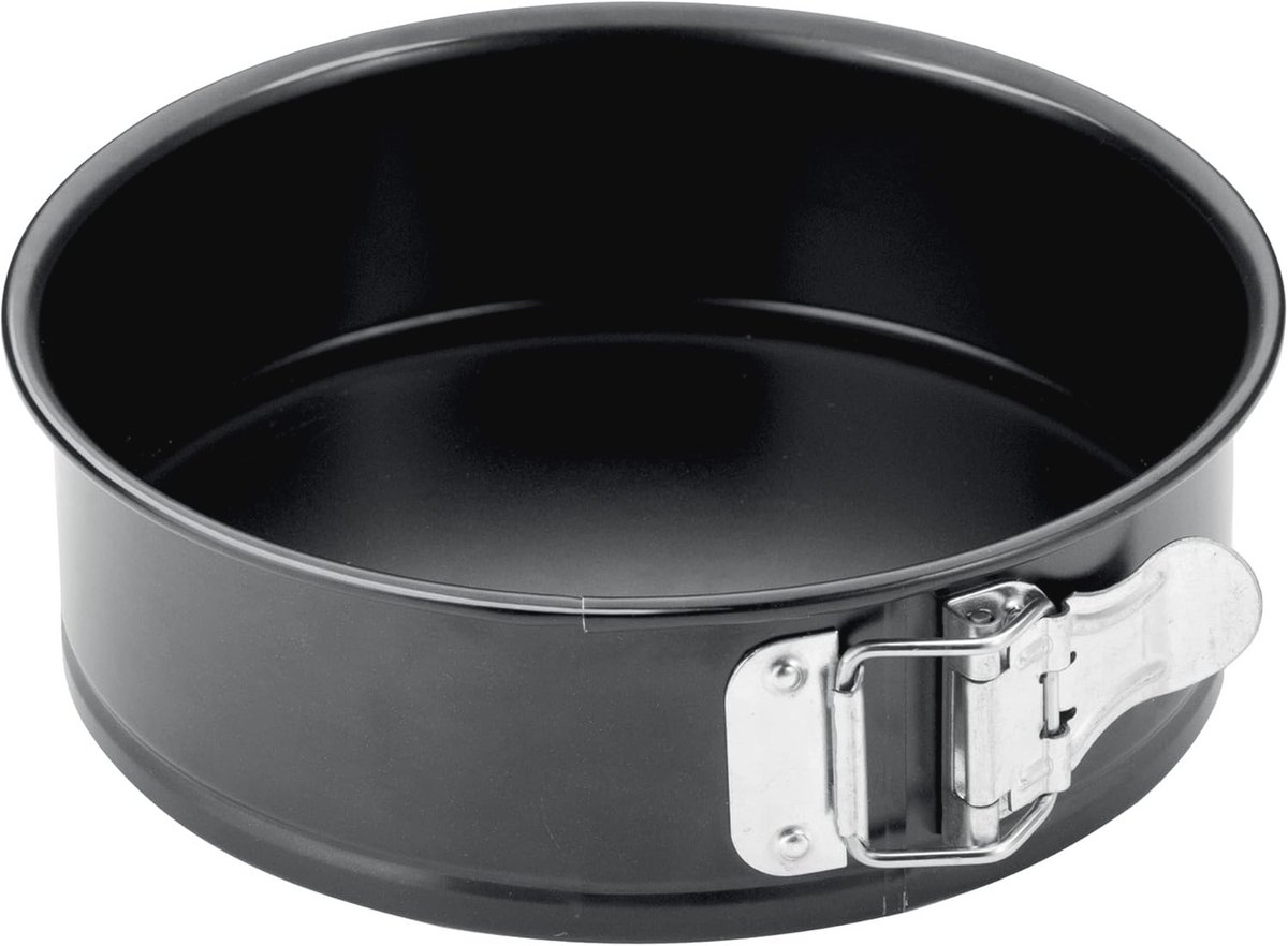 Zwarte Taartvorm 22 cm voor het Bakken van Cakes en Taarten