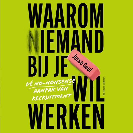 Waarom (n)iemand bij je wil werken - cover