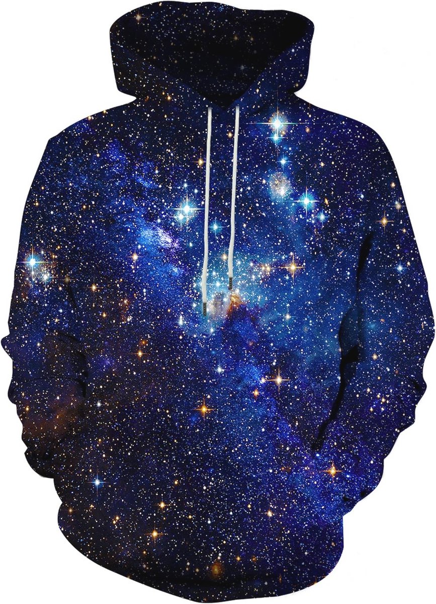 3D Print Ruimte Hoodie voor Mannen en Vrouwen
