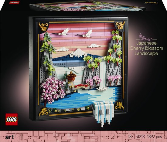 LEGO Art 31218 Japanese Cherry Blossom Landscape