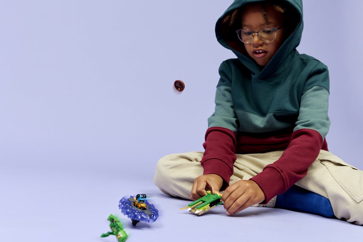 LEGO Ninjago - Nya vs. mutatiemonster in spinner Constructiespeelgoed thumbnail 3
