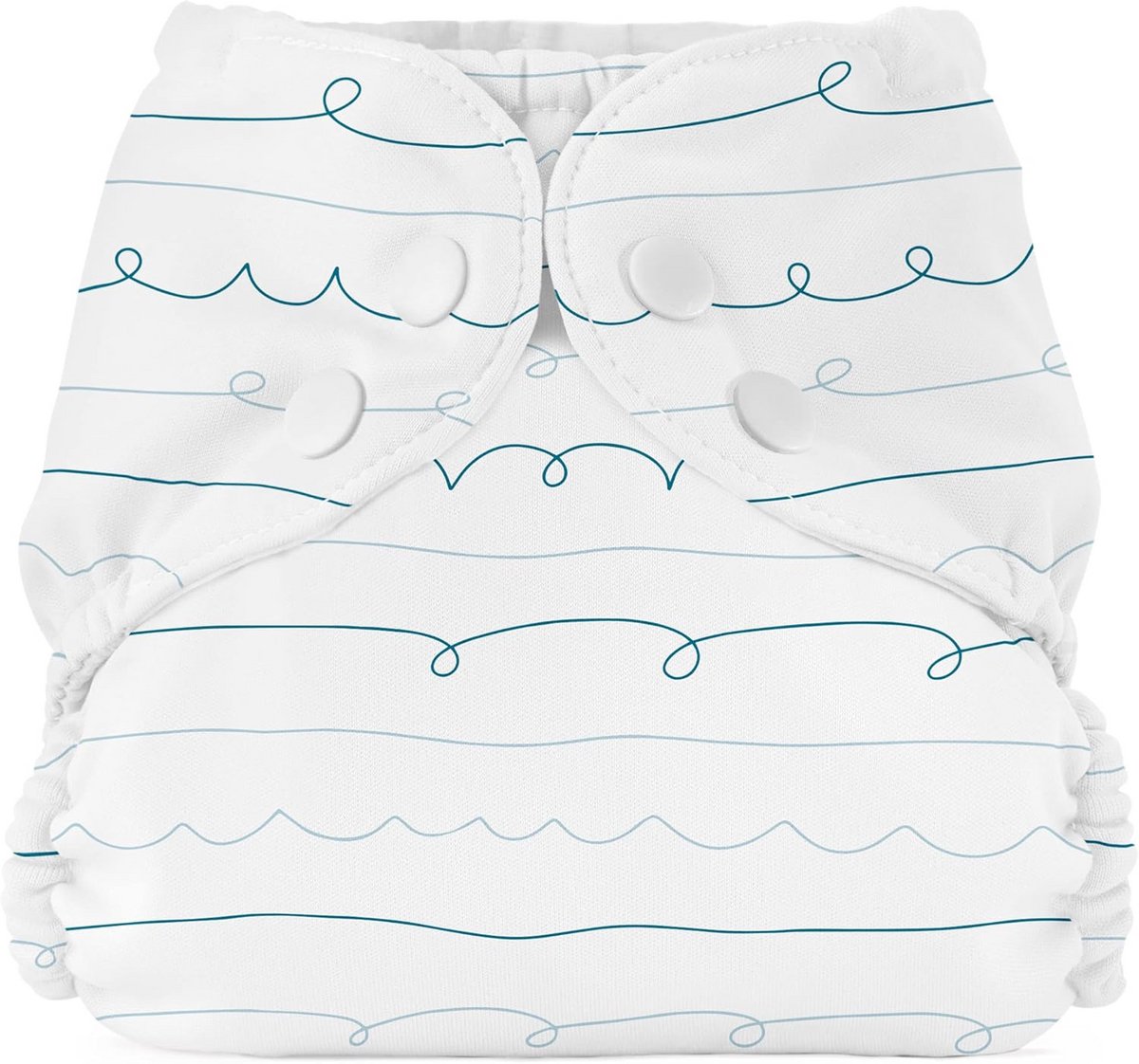 Waterdichte Babyluier Overbroekje, Lekvrij en Ademend, Maat 1 (3-7 kg)