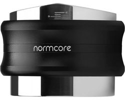 2-in-1 koffiedistributeur en stamper voor espresso, past op 58 mm portafilter