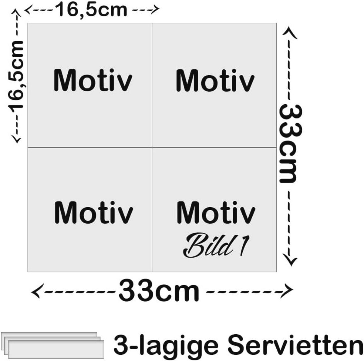 Servetten met Alpaca's op Mintgroen – 20 stuks – 33 x 33 cm – Feestdecoratie voor Kinderen