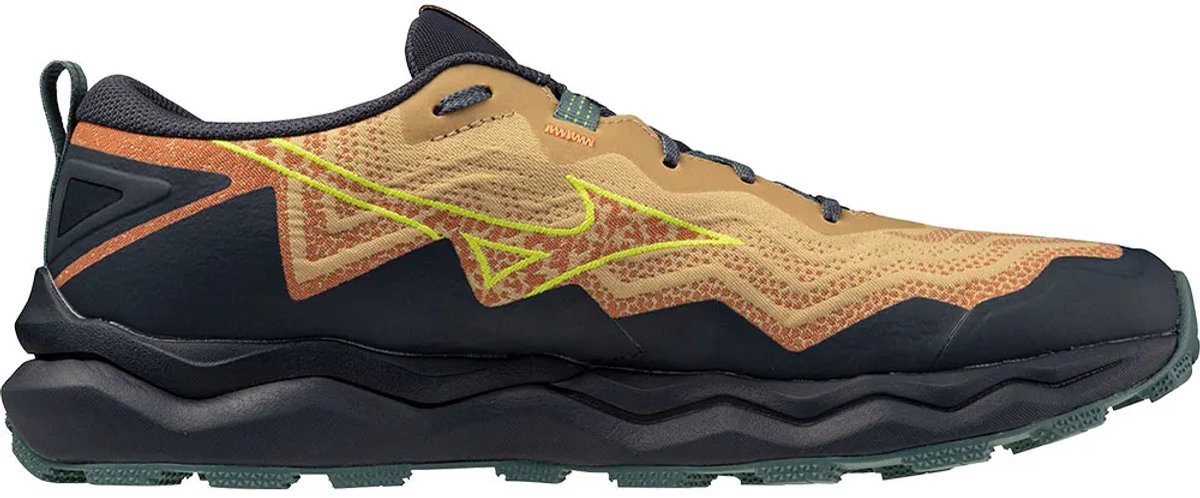 Mizuno Wave Daichi 9 Trailschoenen Bruin EU 40 1/2 Man