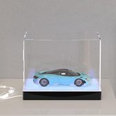 TA-VIGOR Acryl Clear Display Box, 40 x 20 x 15 cm Monteren Aanrecht Case Cube Opbergdoos Organizer Stand Stofdichte Bescherming Showcase met Zwarte Basis voor Collectibles Opslag TA-VIGOR Acryl Clear Display Box, 40 x 20 x 15 cm Monteren Aanrecht Case Cube Opbergdoos Organizer Stand Stofdichte Bescherming Showcase met Zwarte Basis voor Collectibles Opslag