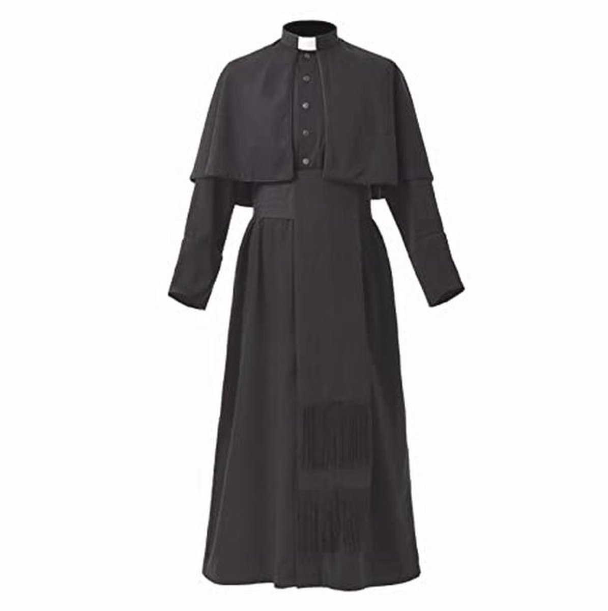 Katholieke Cassock Priester Robe Lang met Cincture Band Riem