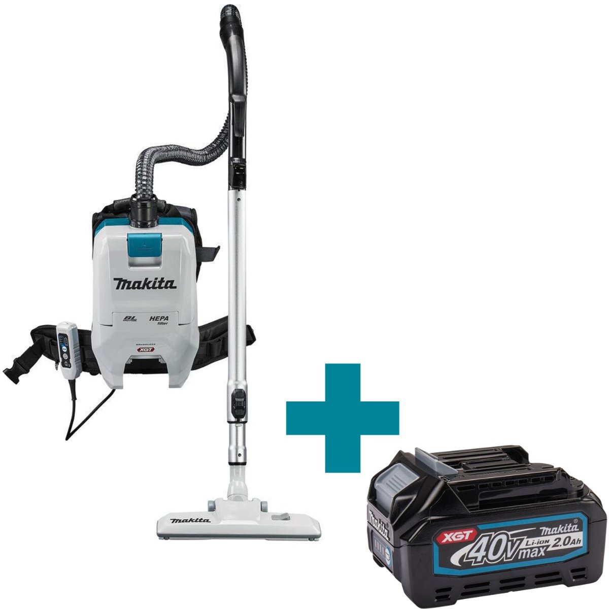 Makita VC008GZ 40 V Max Rugstofzuiger voor schoonmaak