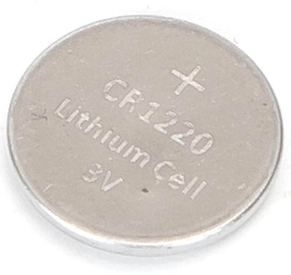 Knoopcelbatterijen 3V CR1220 - 5-pack voor horloges en kleine elektronische apparaten