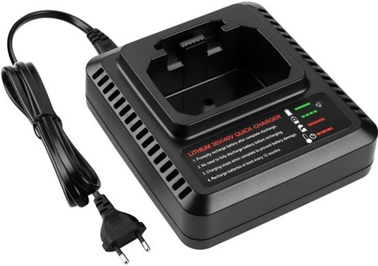 Compatible avec Chargeur de remplacement LCS36/BDC2A36 pour chargeur Black & Decker 36V