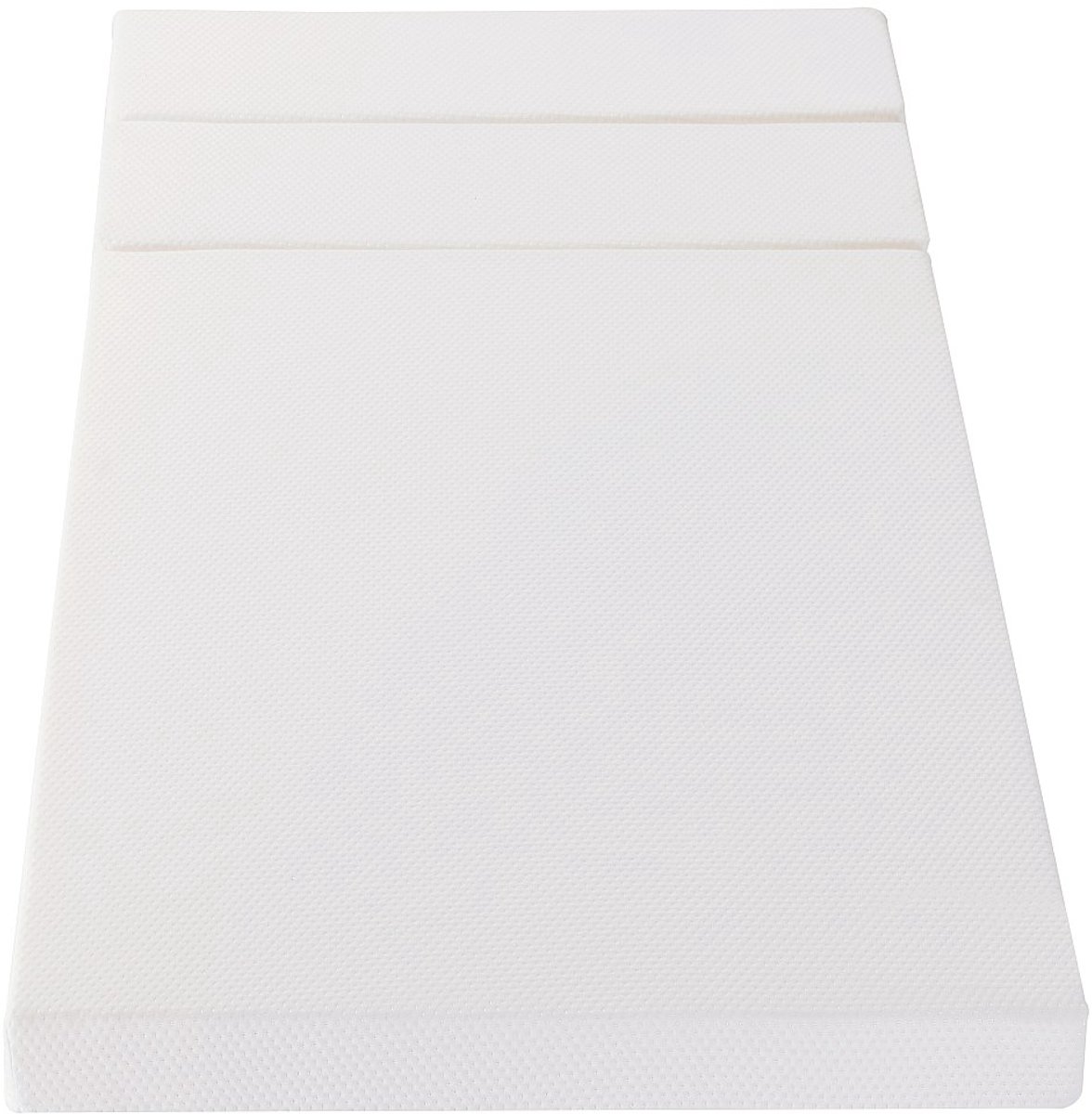 Vente-unique Schuimmatras 90 x 140|170|200 cm die meegroeit dikte 10 cm - AQUILON van YSMÉE L 200 cm x H 10 cm x D 90 cm Wit
