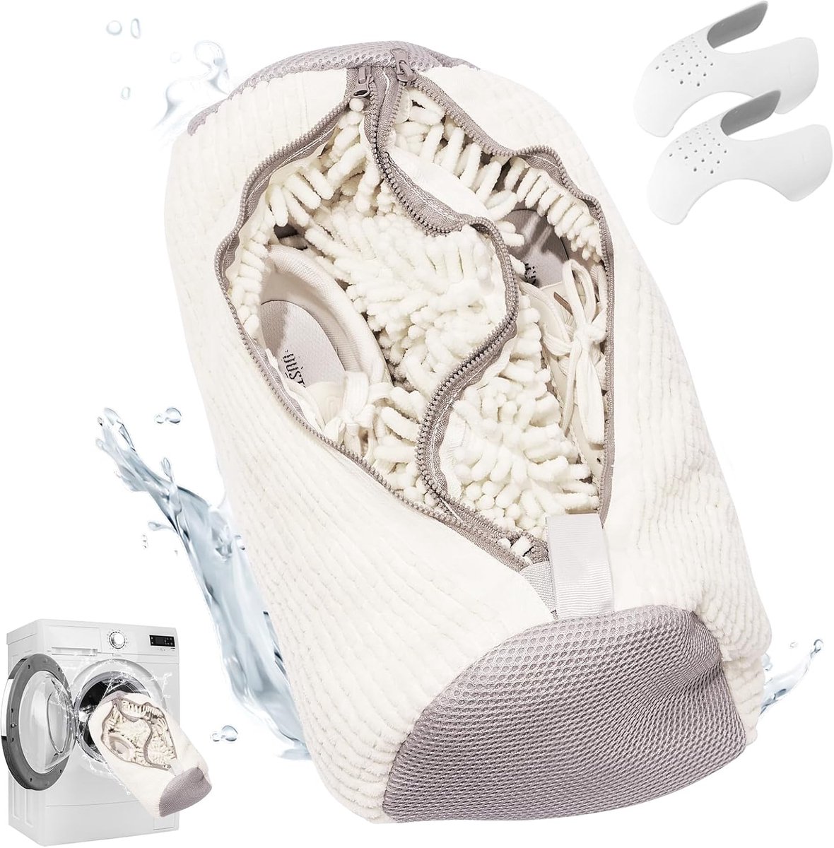 Herbruikbare Waszak voor Schoenen - Wasnet voor Wasmachine - Sneakers Wassen