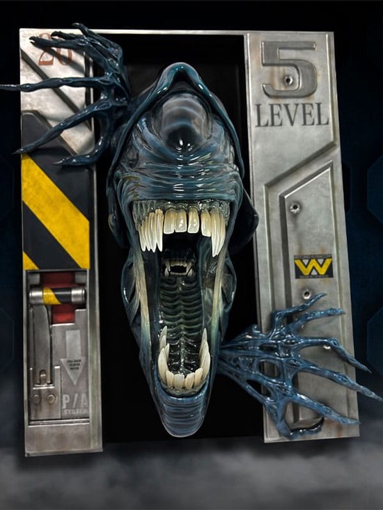 Hollywood Collectibles Group Aliens Wall Sculpture 1/2 Alien Queen 51 x 41 x 25 cm Decoration