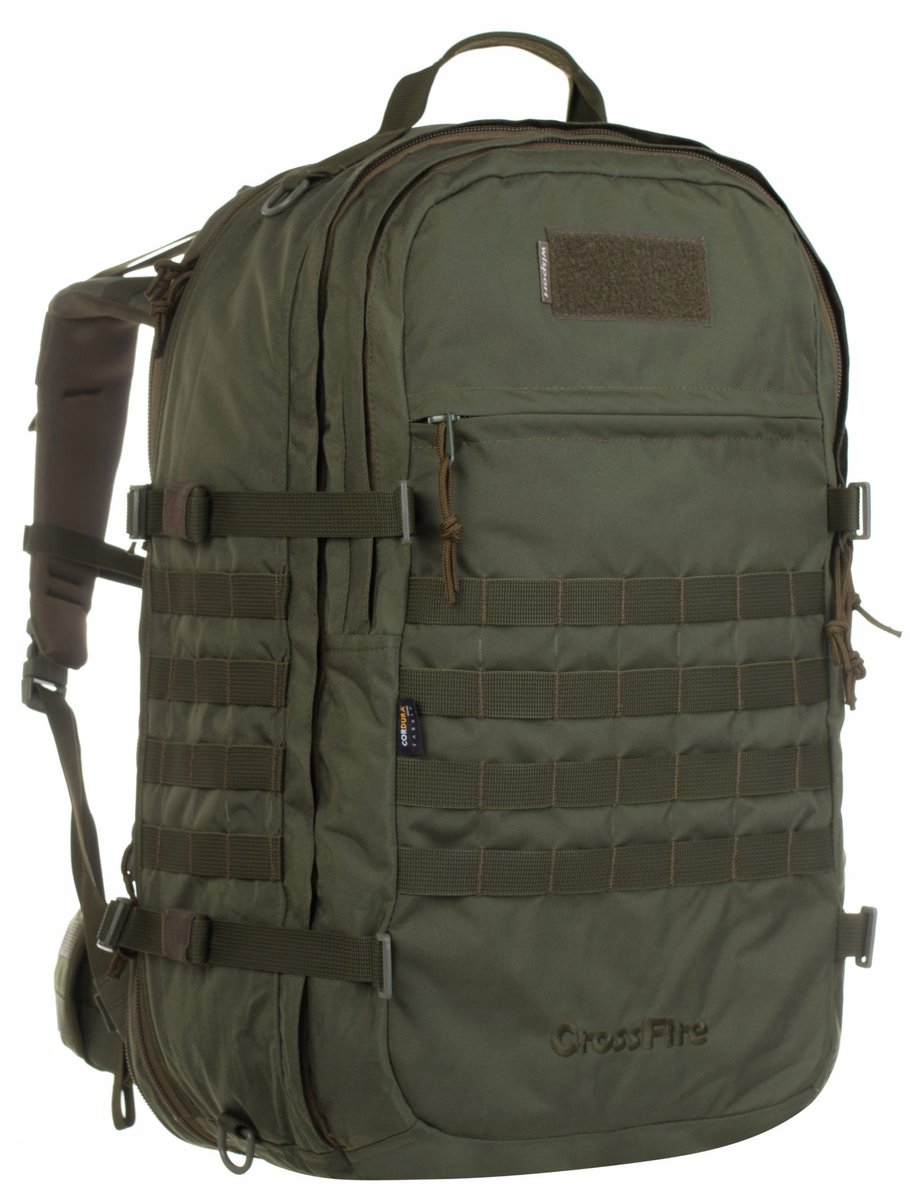 Wisport Crossfire Rugzak 45-65L Cordura Olive Green - Veelzijdig & Duurzaam
