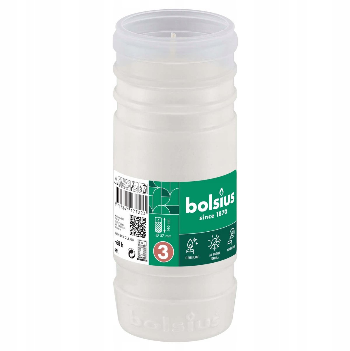 Bolsius Navulling Nr 3 (1 stuk)