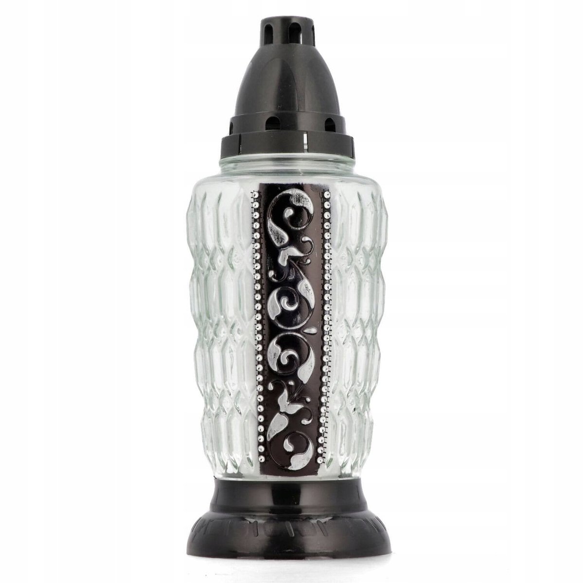 Znicz ROL 46 Zwart-Zilver 29cm - Elegante Grafdecoratie