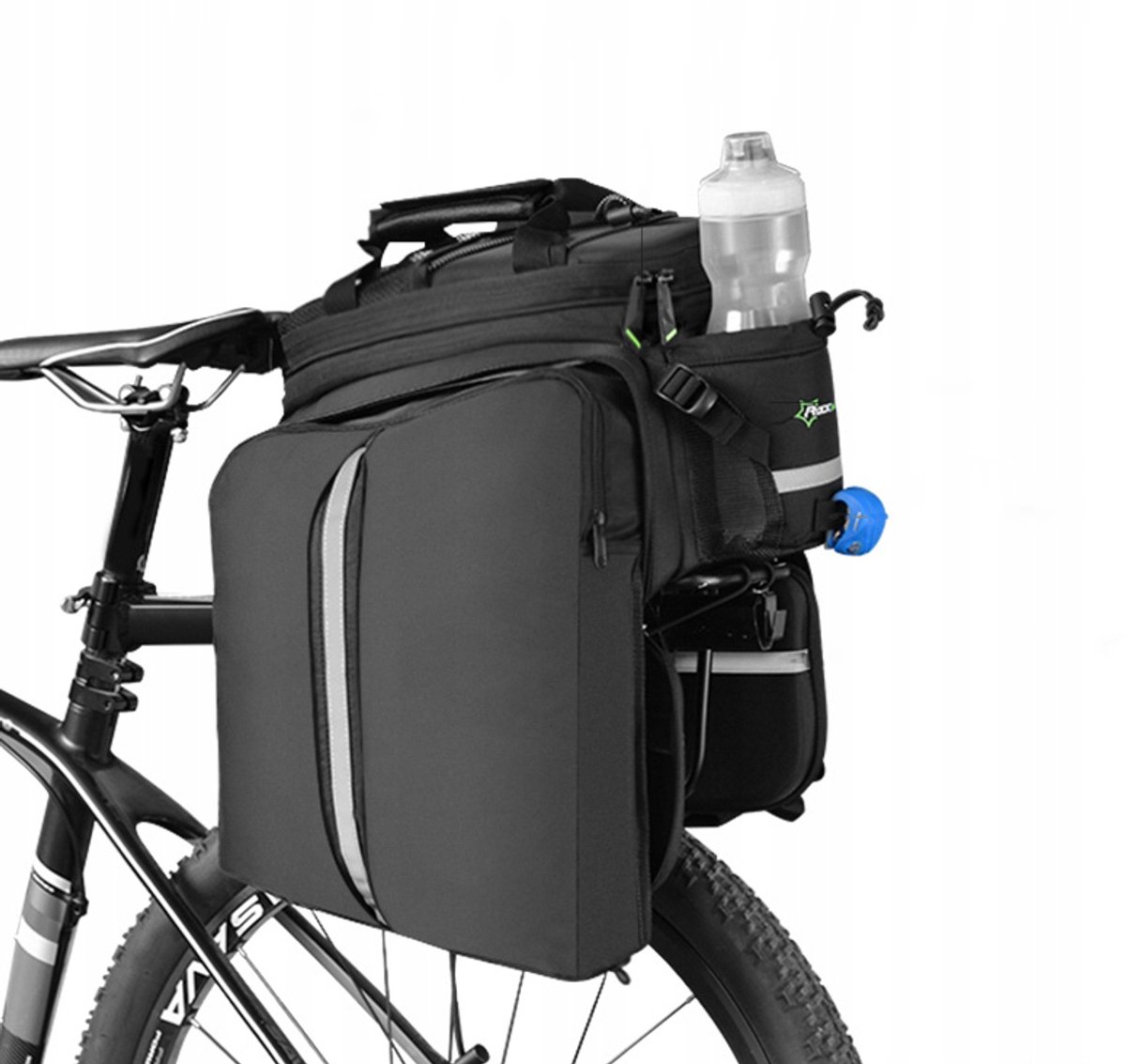 ROCKBROS A6-1BK Fietstas Bagagedrager 10-35L Waterdicht