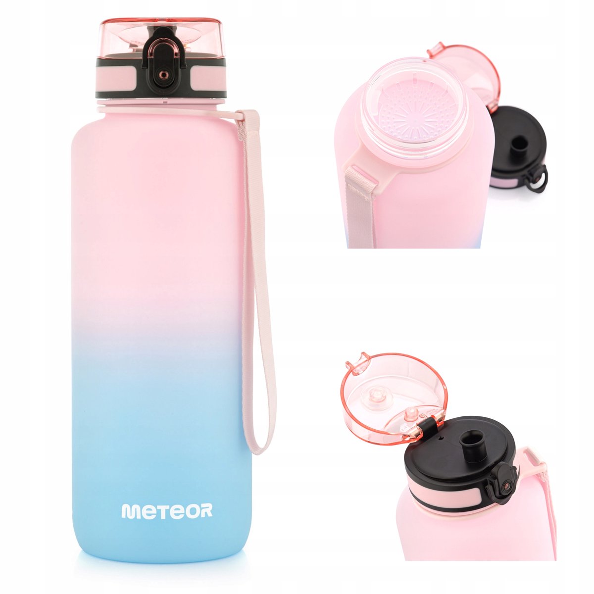 Meteor Bidon Waterfles 1.5L Tritan - Lekvrij & BPA-vrij