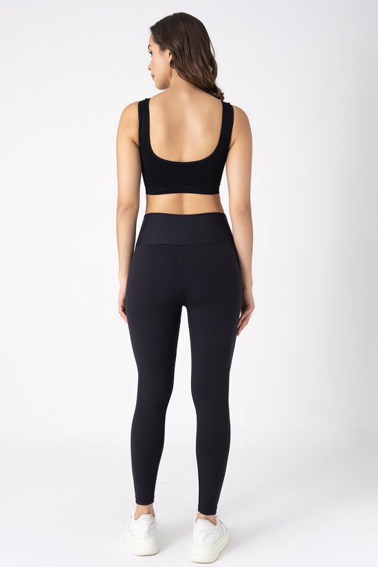 TAFUER - Dames Sportsleggings - Yoga - Fitness - Gym Sports - Hardloopbroek - High Waist - Sport Kleding - Zwart - 3XL / XXXL - 1 Stuk van Merkloos — afbeelding 5