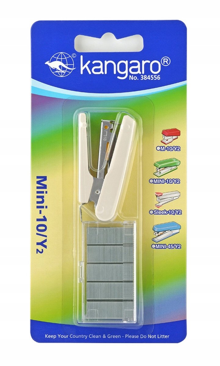 Beige Mini-Zijm Machine voor 10 Vellen met Nietjes