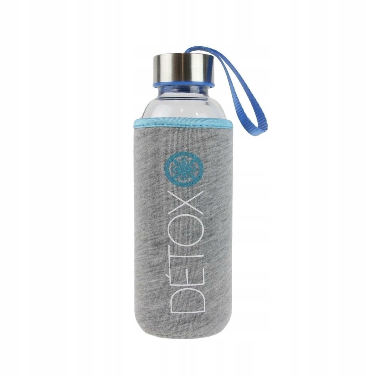 Neopreen Fles 400ml Blauw - Ideale drinkfles voor onderweg