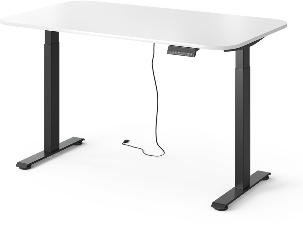 Vicco Elevate Bureau – 140 x 80 cm 2 motoren Zwart/wit