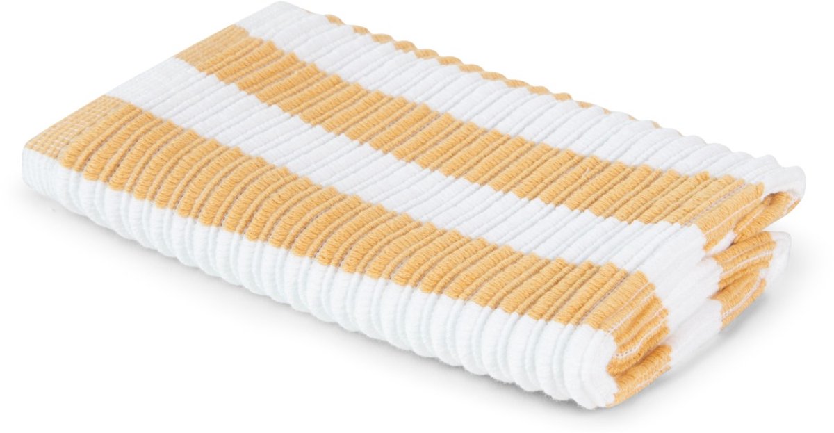 Linolux Vaatdoek White/Yellow