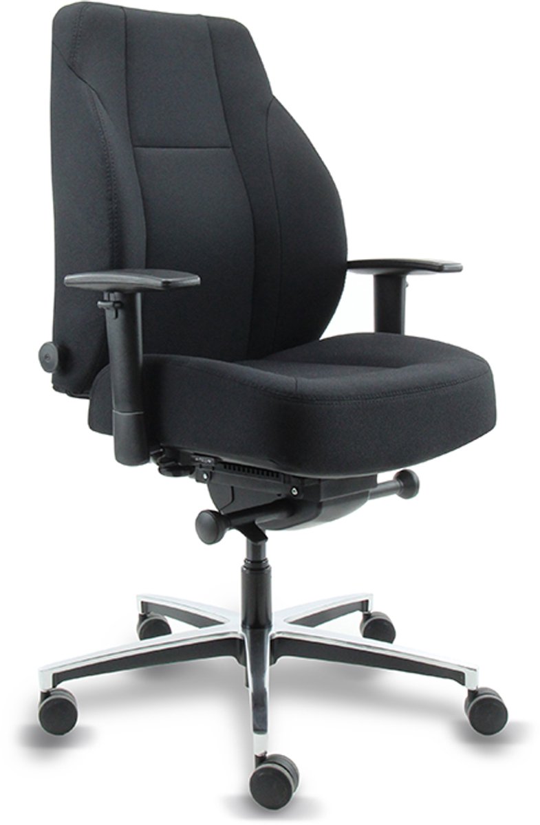 Workliving Delta-2 Compact Mirage - Ergonomische 24-uurs Bureaustoel 200 kg