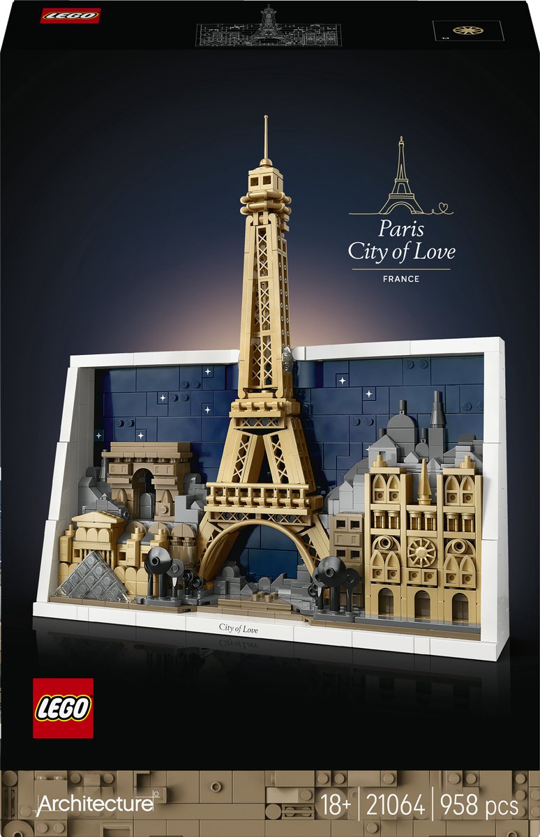 LEGO® Architecture Parijs – Stad van de Liefde - 21064