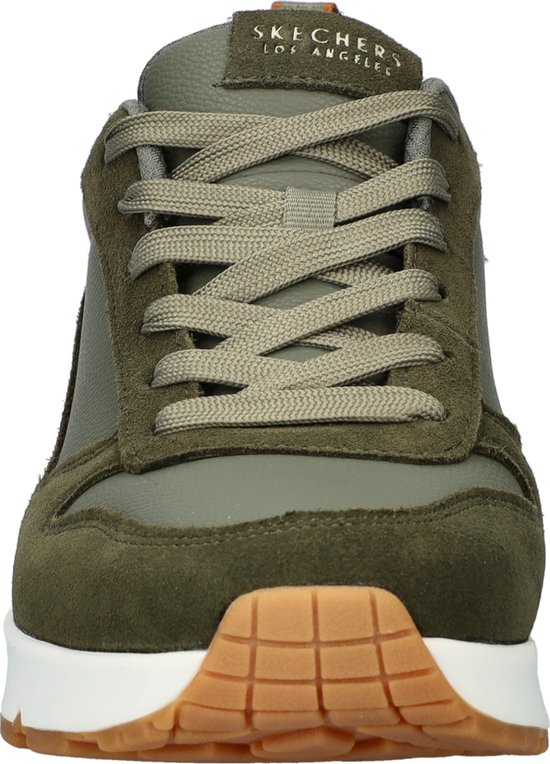 Skechers Uno - Stacre Baskets pour femmes pour hommes - Vert olive - Taille 44