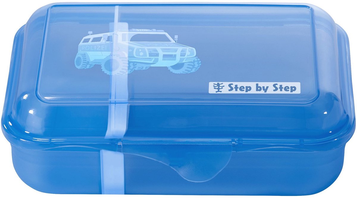 Lunchbox Step by Step plastic Police Truck Charly