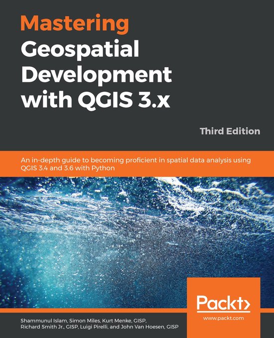 Mastering Geospatial Development with QGIS 3.x - cover