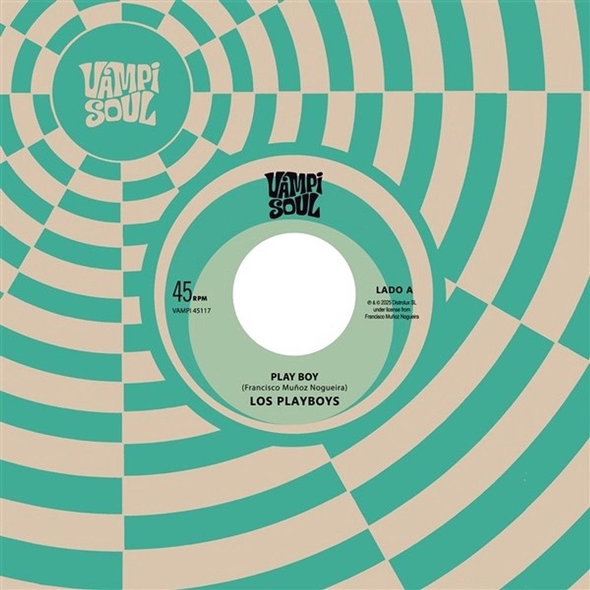 Los Playboys & Los Roger's - Play Boy / Descarga Rogers (7" Single)