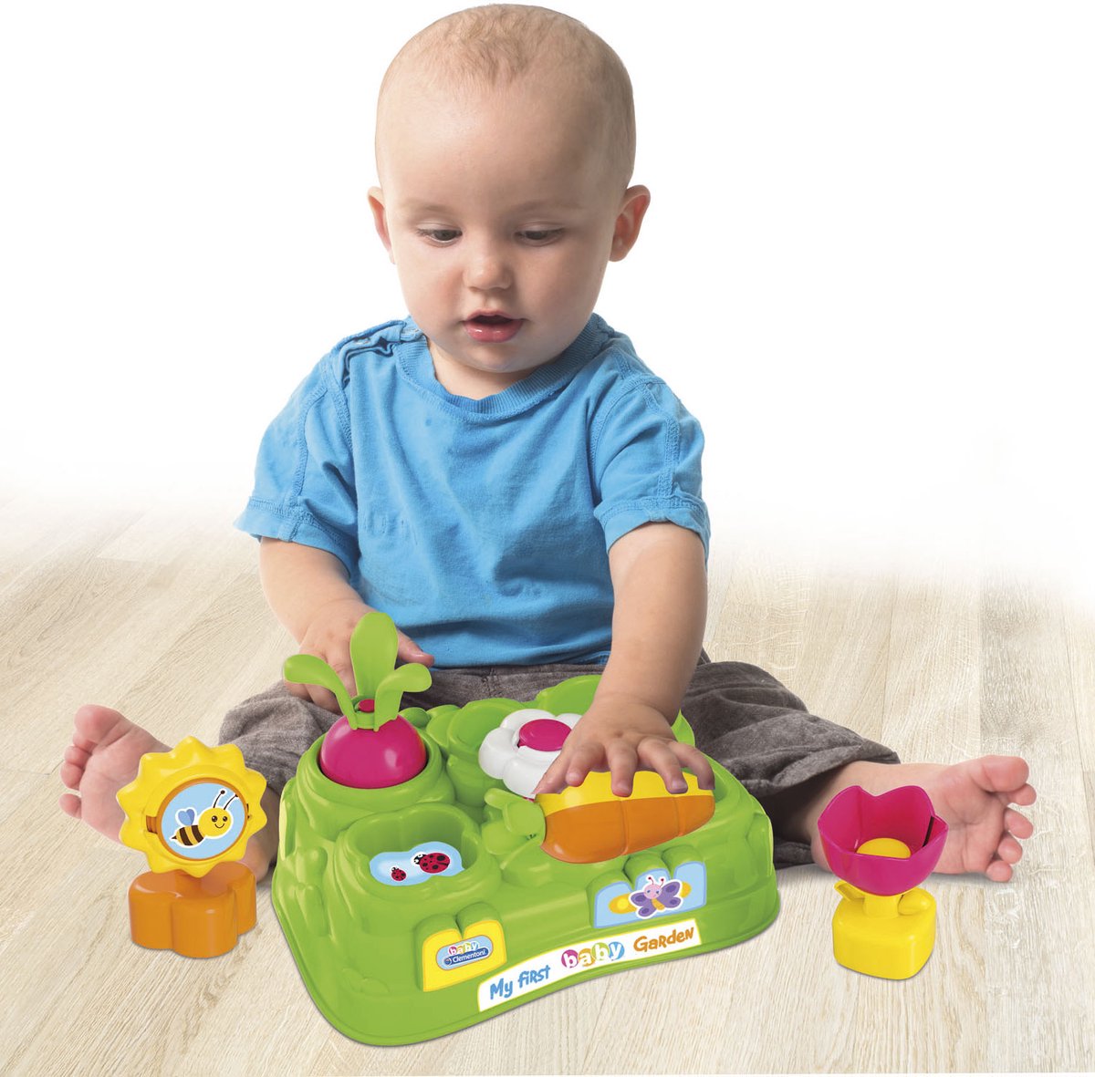 Baby Clementoni - Baby Garden - Motoriek Speelgoed - Mini Activiteitentafel - Educatief Speelgoed - vanaf 10 maanden — afbeelding 8