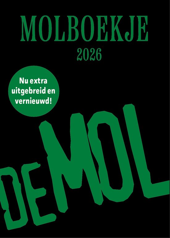 Wie is de Mol? - Molboekje 2026