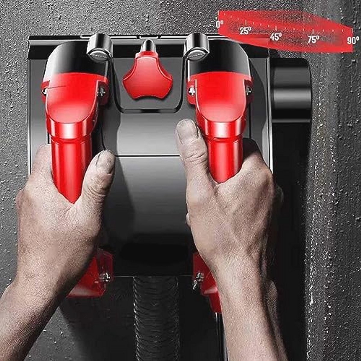 Betonfrees 1200 W 160 mm voor Putty gipswand - hoogteregeling 1-4 mm